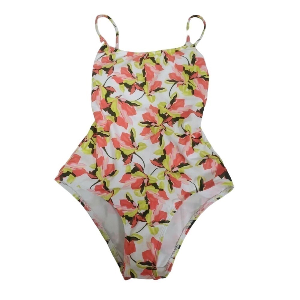 NWOT Land's End Floral One Piece Swimsuit